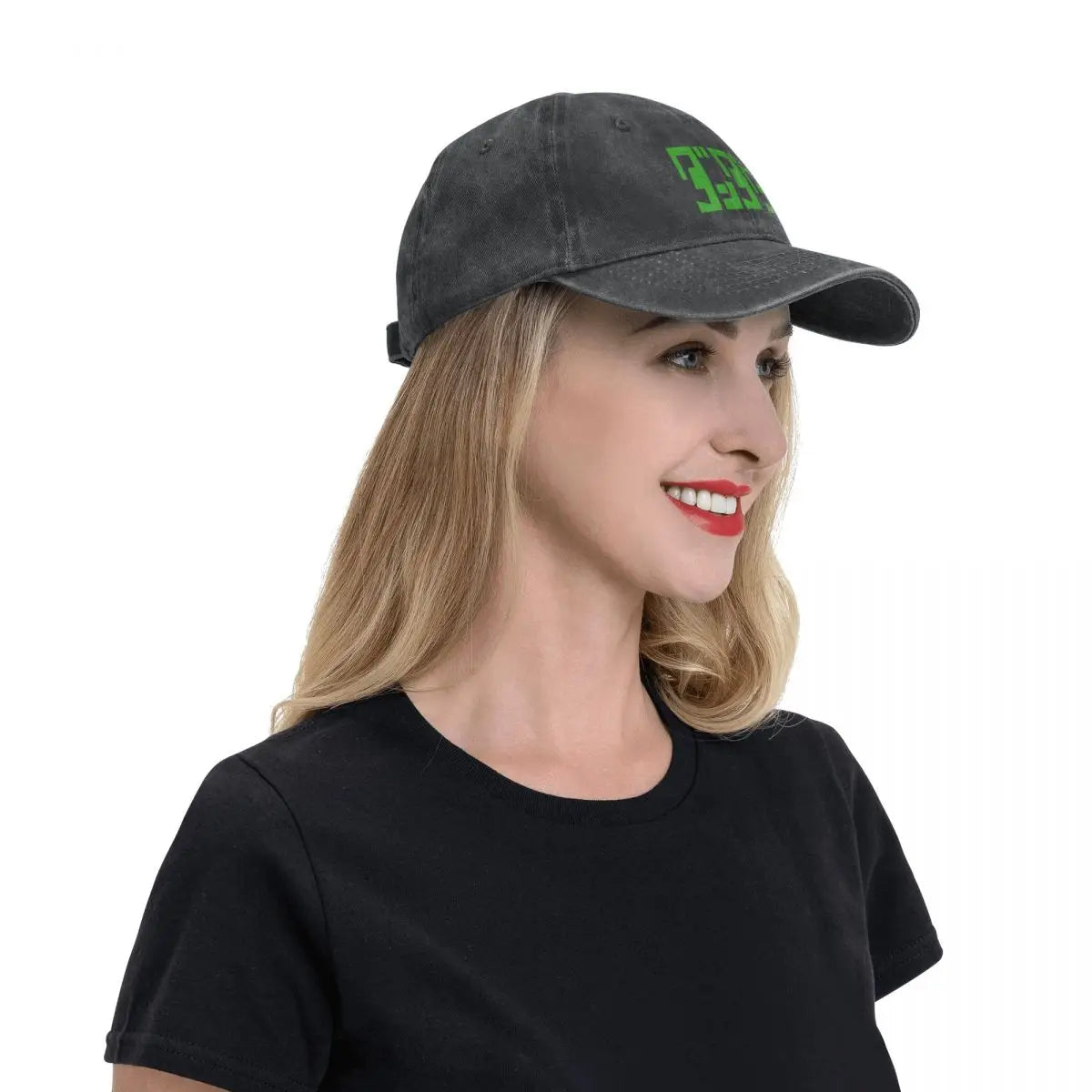 Dandadan Green Logo Red Cap