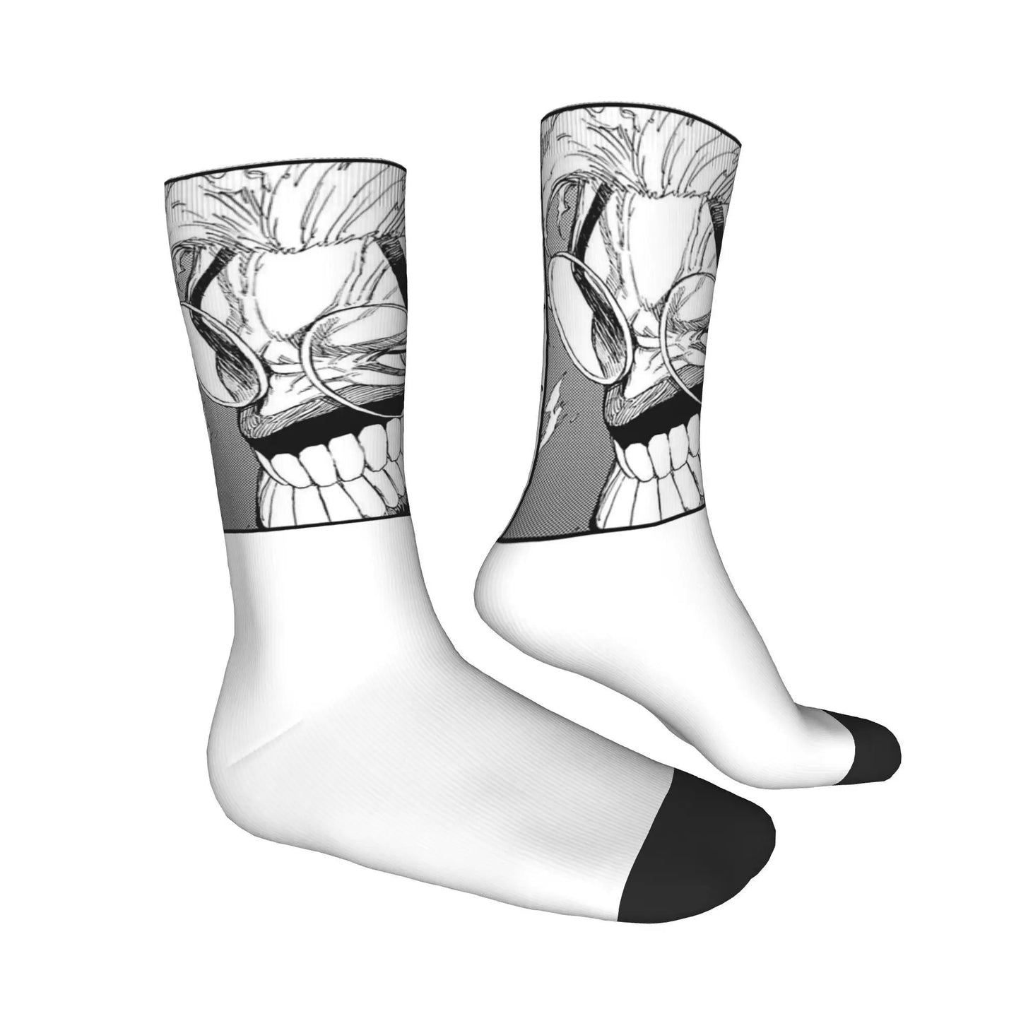 Dandadan Skull Illusion Socks