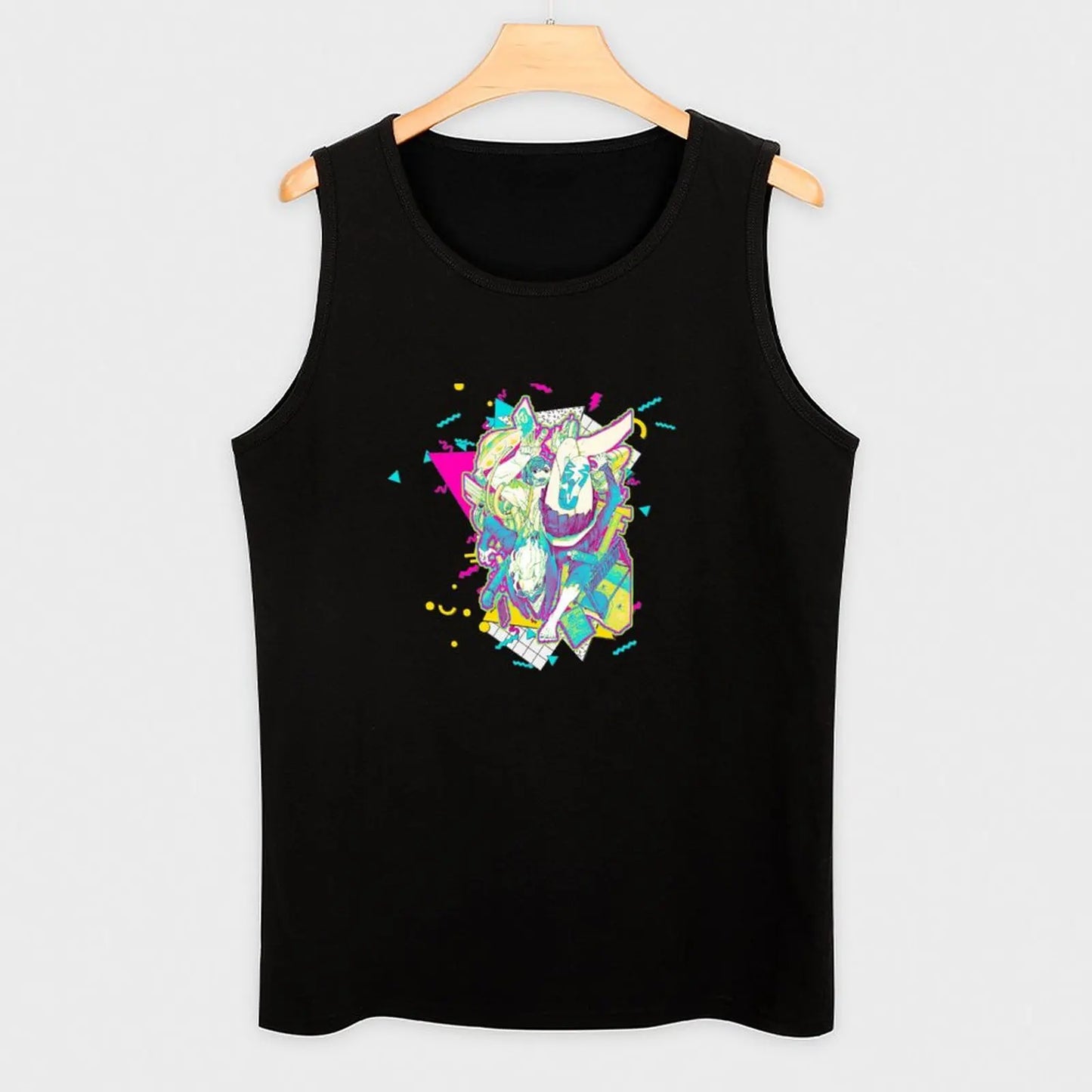 Futuristic Design Momo Ayase - Black Dandadan Tank Top