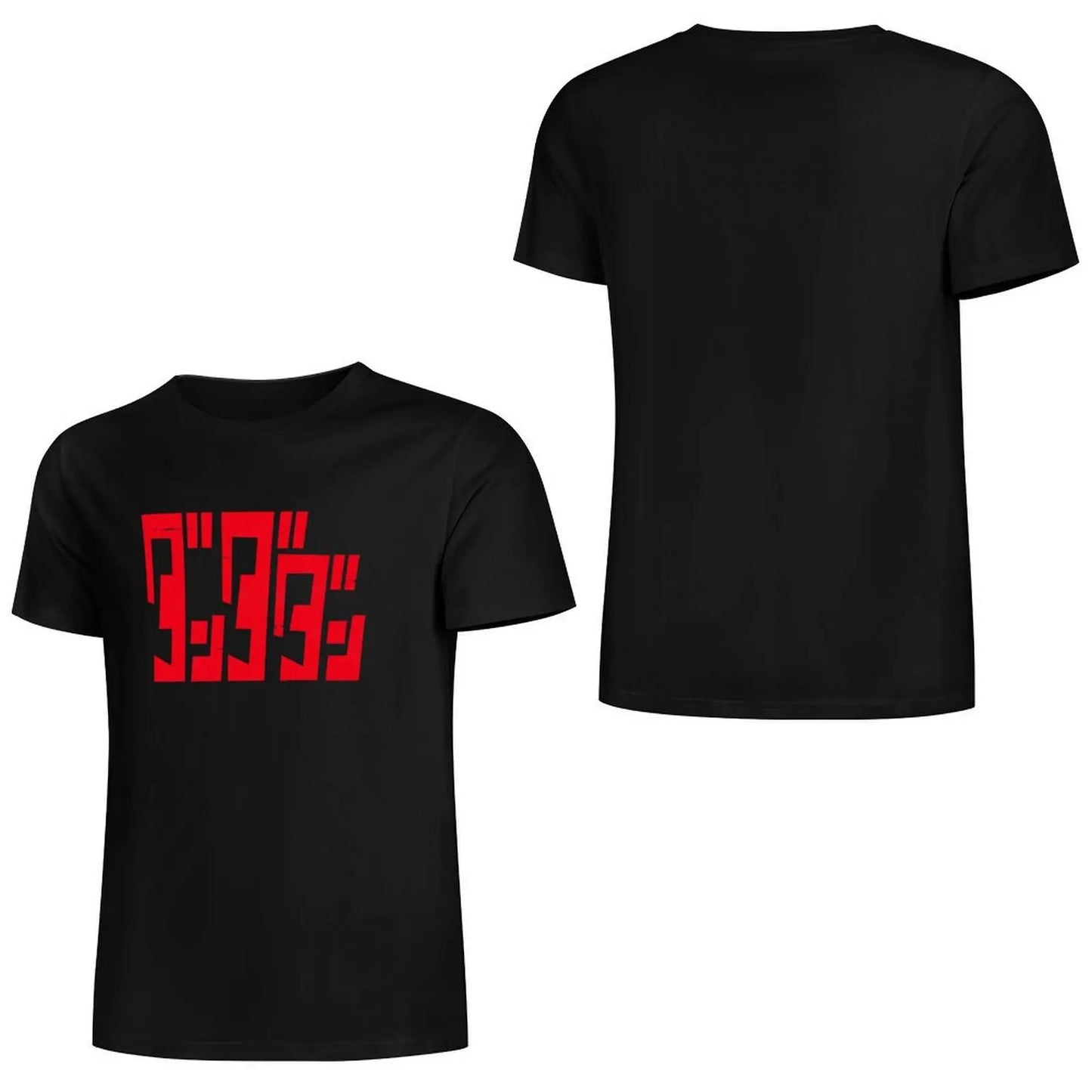 Red Logo Dandadan - Black Dandadan T-shirt