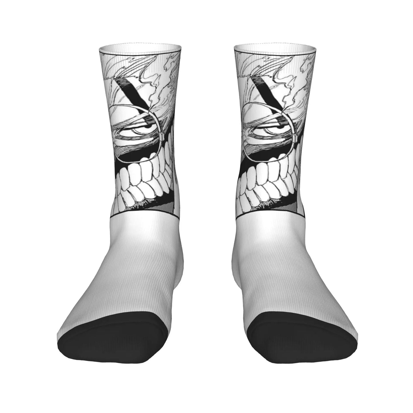 Dandadan Skull Illusion Socks