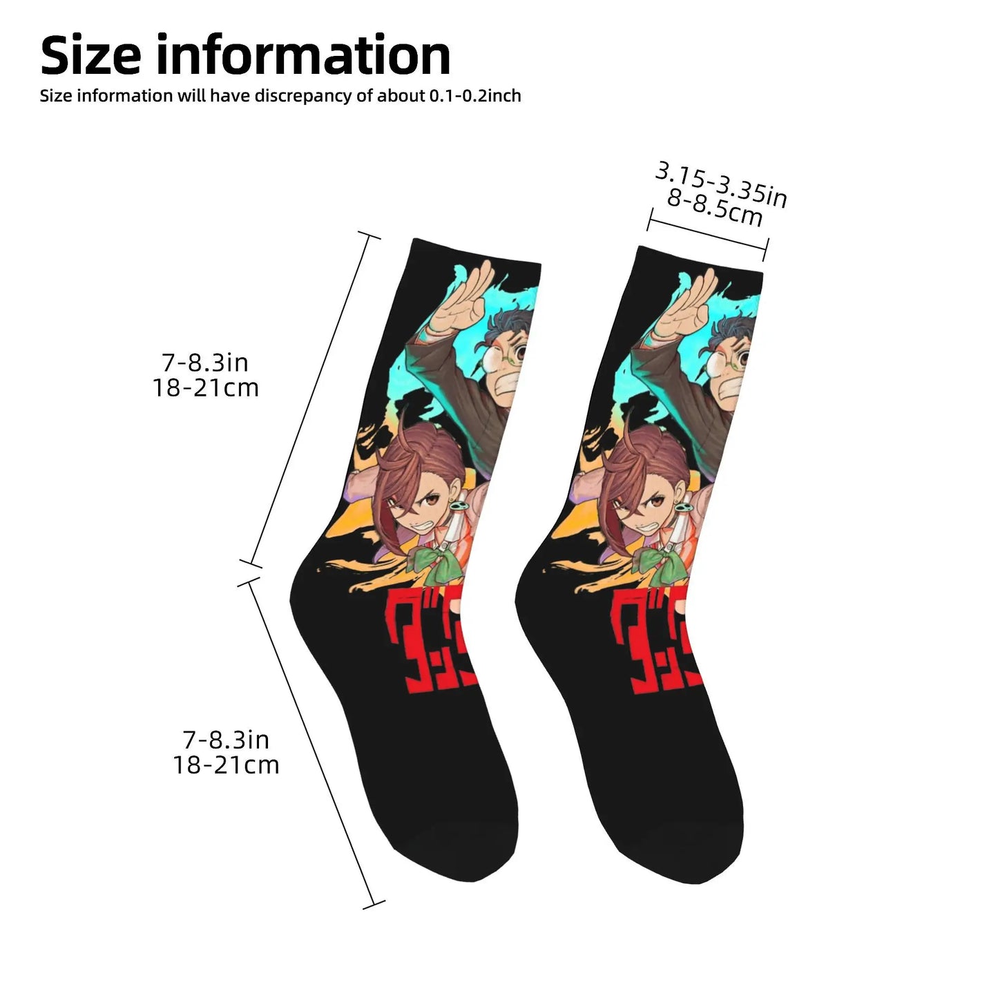 Dandadan Okarun Action Pose Socks