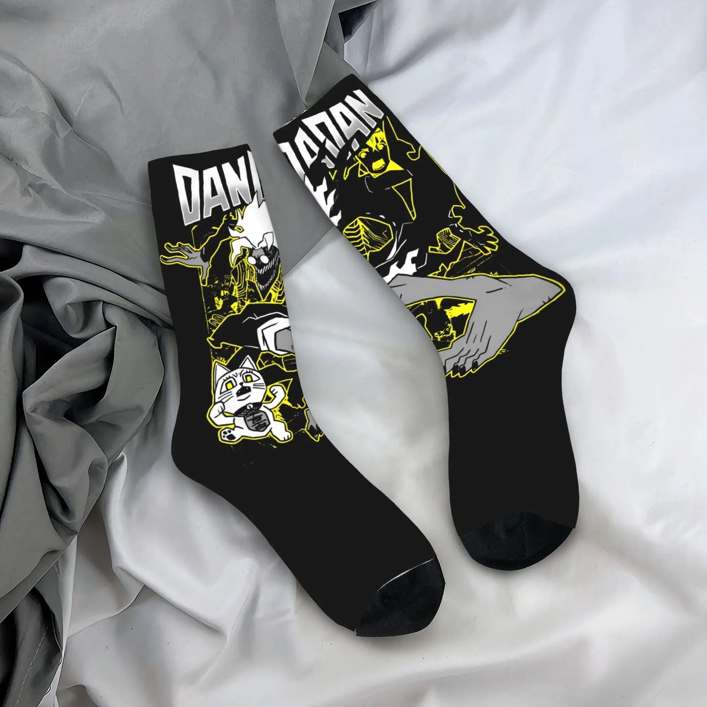 Dandadan Electric Skeleton Socks