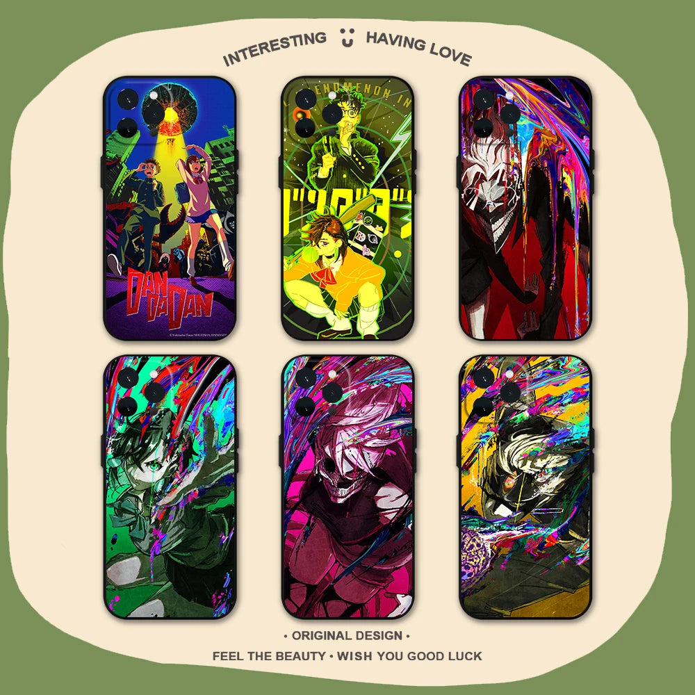 Dandadan iPhone Case – Momo Ayase Neon Power