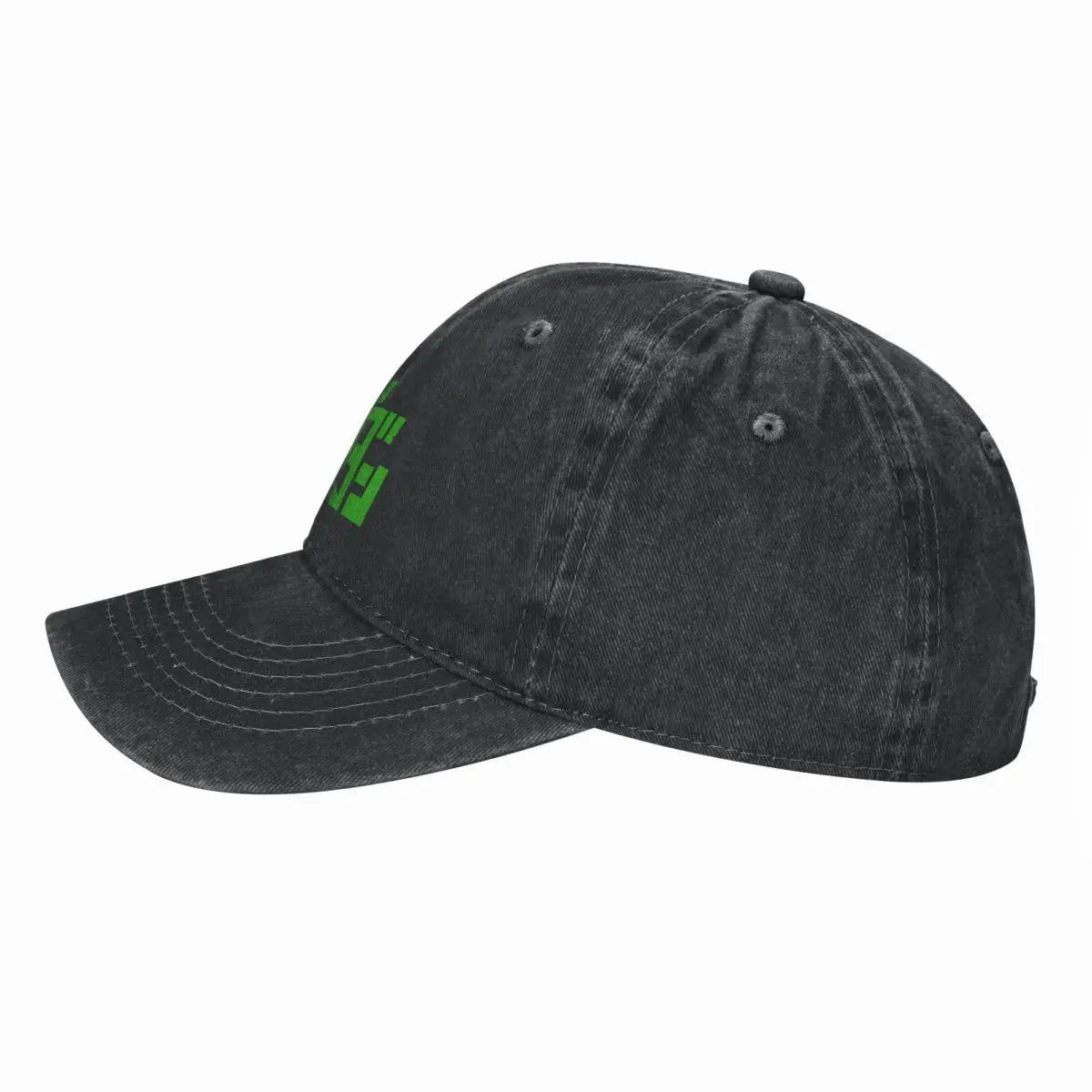 Dandadan Green Logo Black Cap