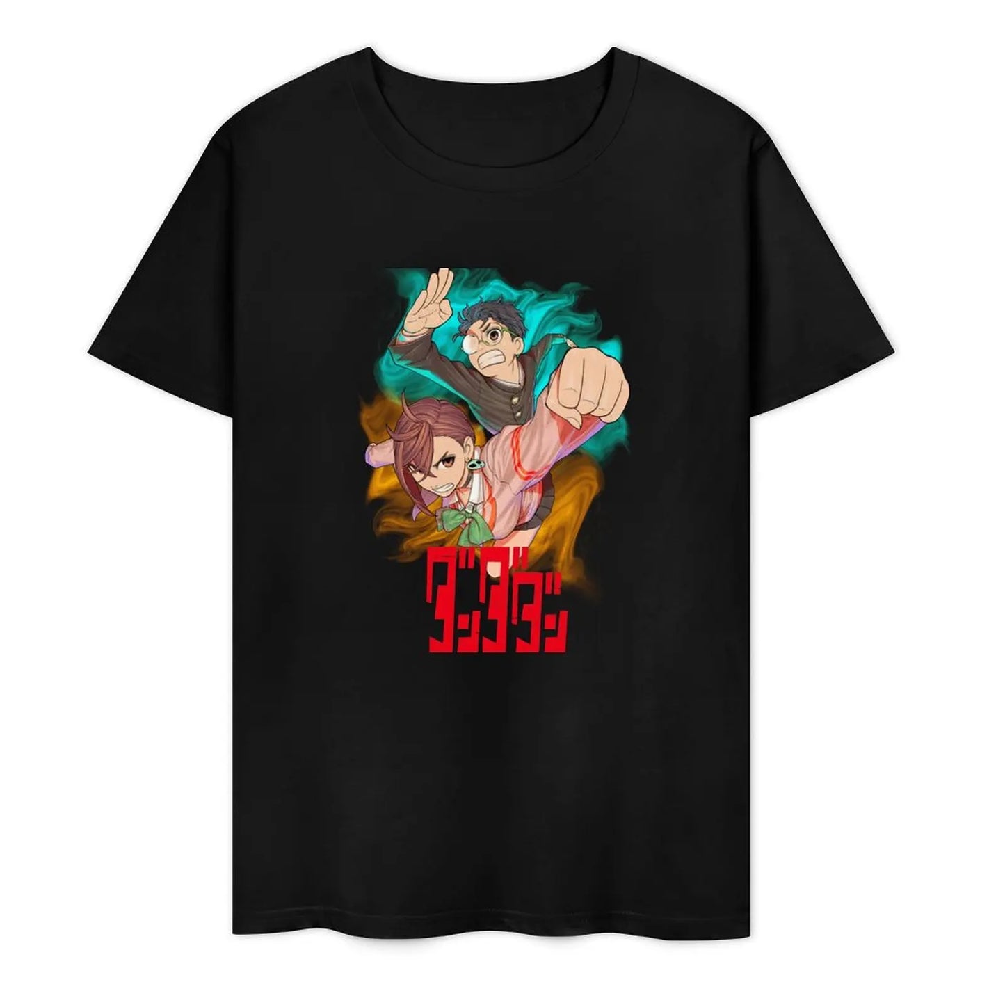 The Dynamic Duo : Momo Ayase & Ken Takakura Peach - Dandadan T-Shirt